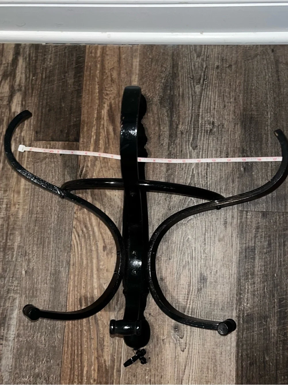 Vintage Thonet Style Bentwood Wall Mount Victorian Coat Hat Hanger Holder Rack